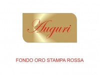 Etichette adesive auguri (mm 37x20) (cod. 3O)